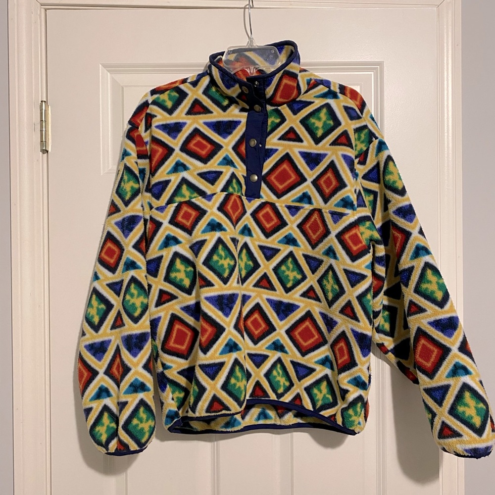 Vintage T Snap Fleece